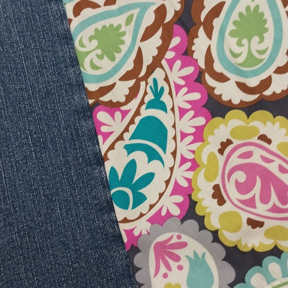 2672 Size 10 St Johns Bay  Upcycled Stretch Bell-Bottoms - Picture 2 of 5